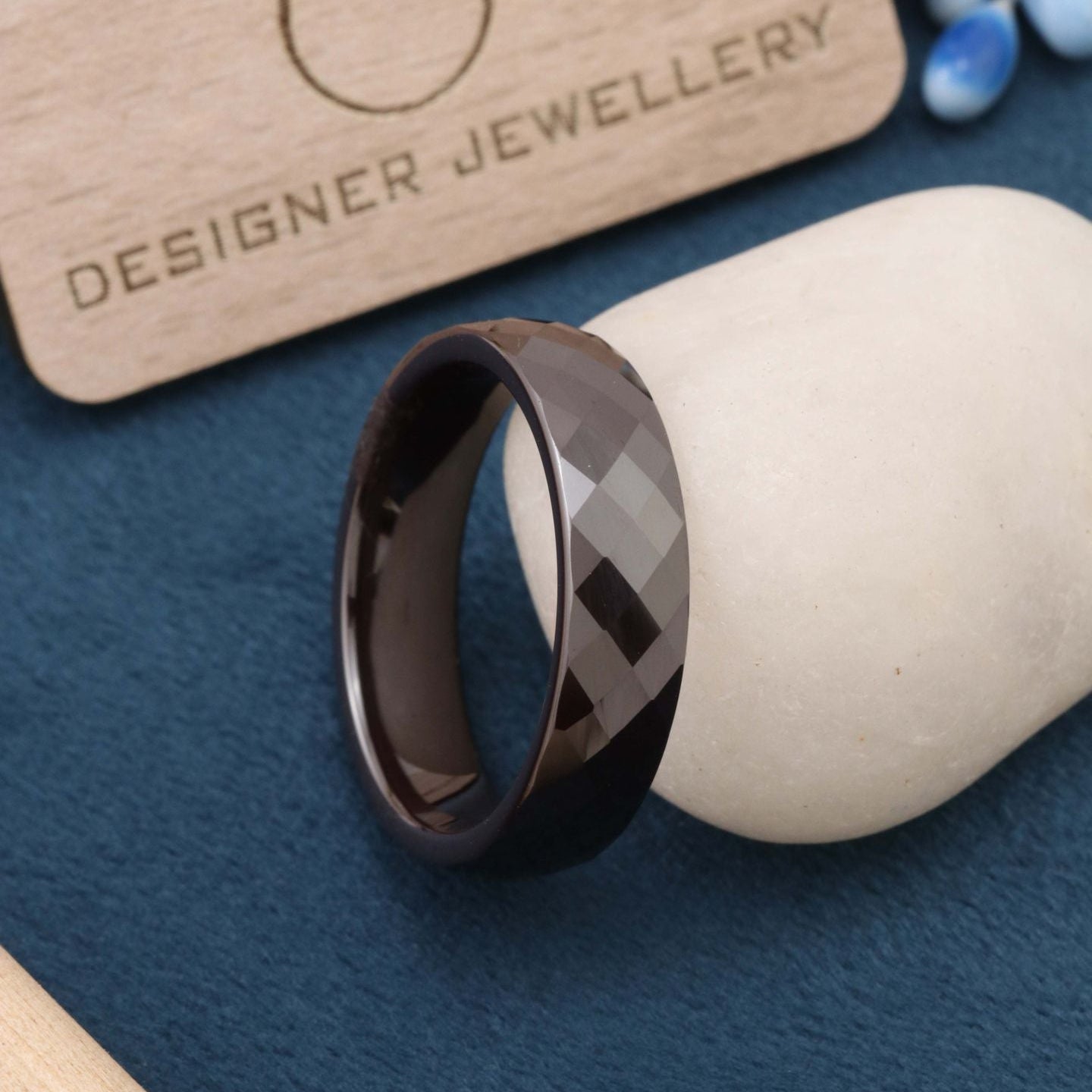 Men’s Black Coffee Ring