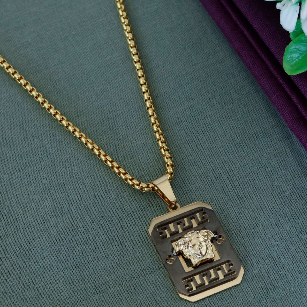 Gold Stainless Steel Pendant Chain