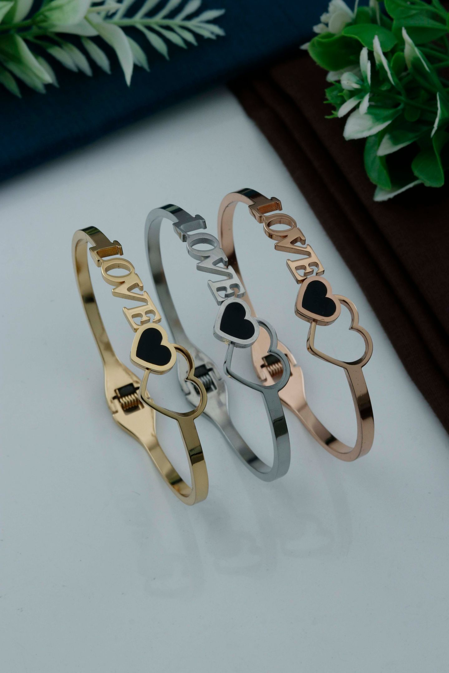 Elegant LOVE Charm Designer Bracelet