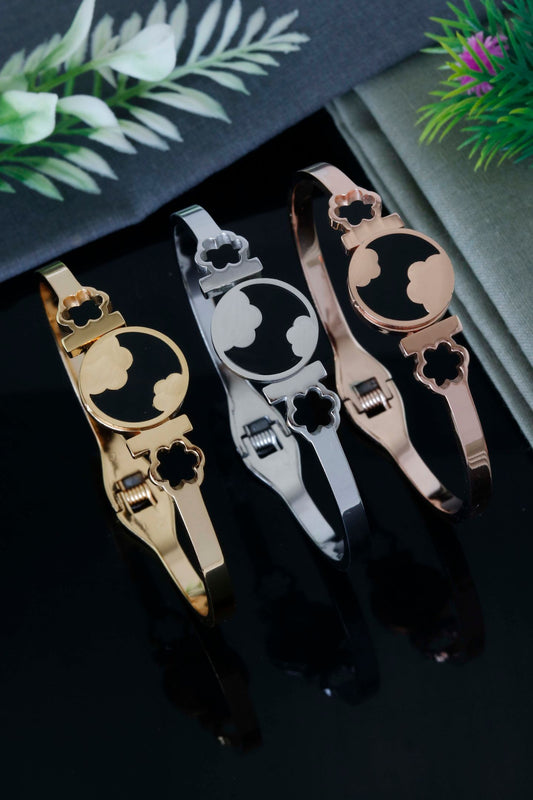 Celestial Round Enamel Charm Bracelet