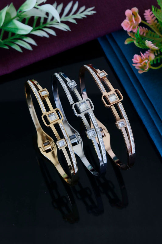 Elegant Square Stone Designer Bracelet